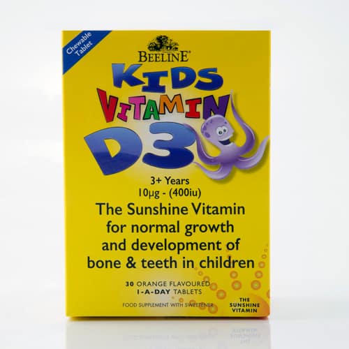 Kids Vitamin D3 chewable tablets